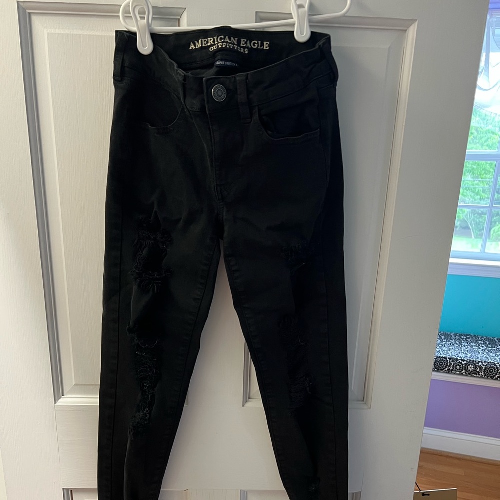 American eagle high rise jeans